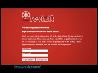 Shameless pluggery

I worked out many of the methods for doing this
while working on revizit.com in graduate school.




If you’re interested, you can sign up to be a part
of our beta test group, and tell us how bad the
app sucks. You guys are a negative persona. ;-)
http://revizit.com/
 