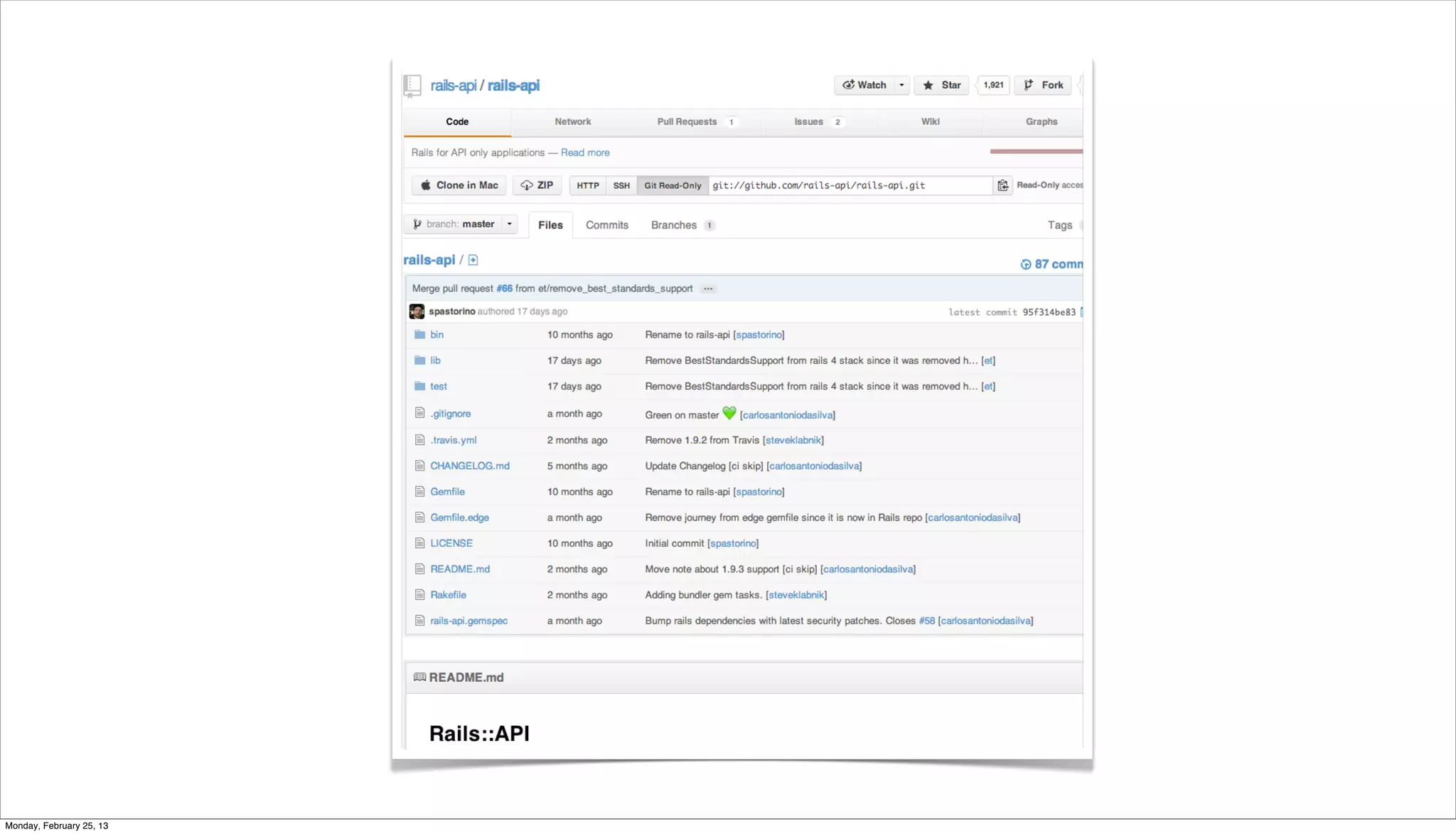 Monday, February 25, 13
 