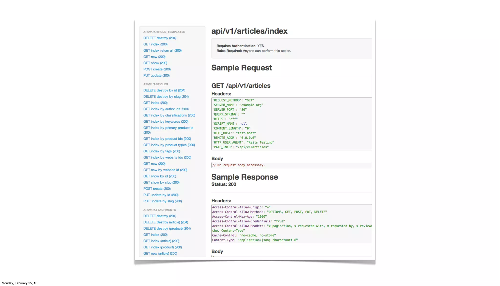 Monday, February 25, 13
 
