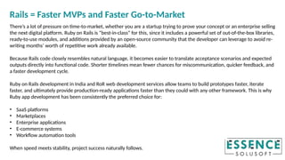 Rails App Development Made Easy – Why Ruby on Rails Is Ideal for Web ...