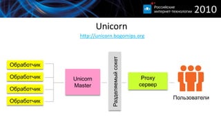 Преимущества такого подхода:1. Мастер всегда знает кто из обработчиков свободен2. Мастер может остановить обработчик по необходимости3.Если один из обработчиков аварийно завершился, почти мгновенно запускается новый4.Процесс перезапуска приложения можно сделать почти незаметным для пользователя 
