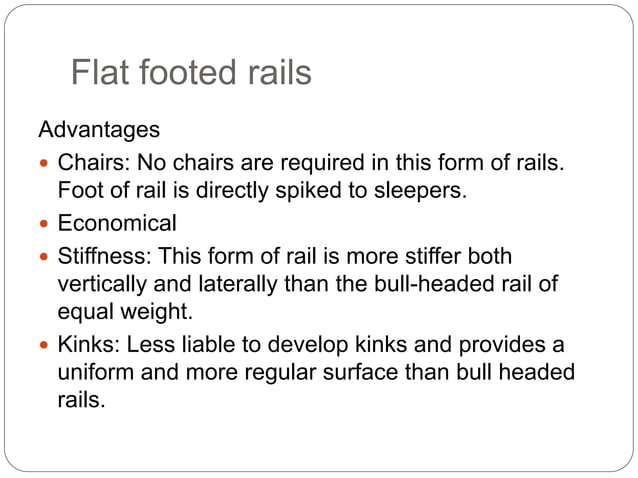 Rails, Types, Joints, Creep, Failure of Rails and Welding of Rails ...