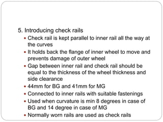 Rails, Types, Joints, Creep, Failure of Rails and Welding of Rails | PPTX