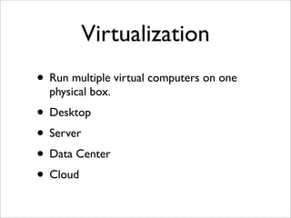 Virtualization and Cloud Computing with Elastic Server On Demand