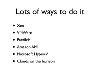 Virtualization and Cloud Computing with Elastic Server On Demand