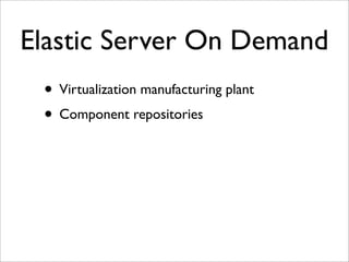 Virtualization and Cloud Computing with Elastic Server On Demand