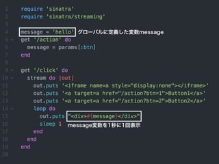 Rubyだけ! JSを一切使わない無理やりフロントエンド開発TRICK
