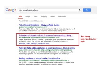 Too many
information, for
now

 