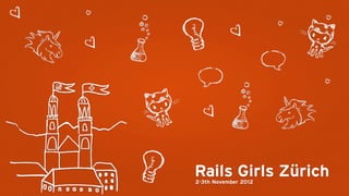 How to design a web app - Rails Girls Zurich