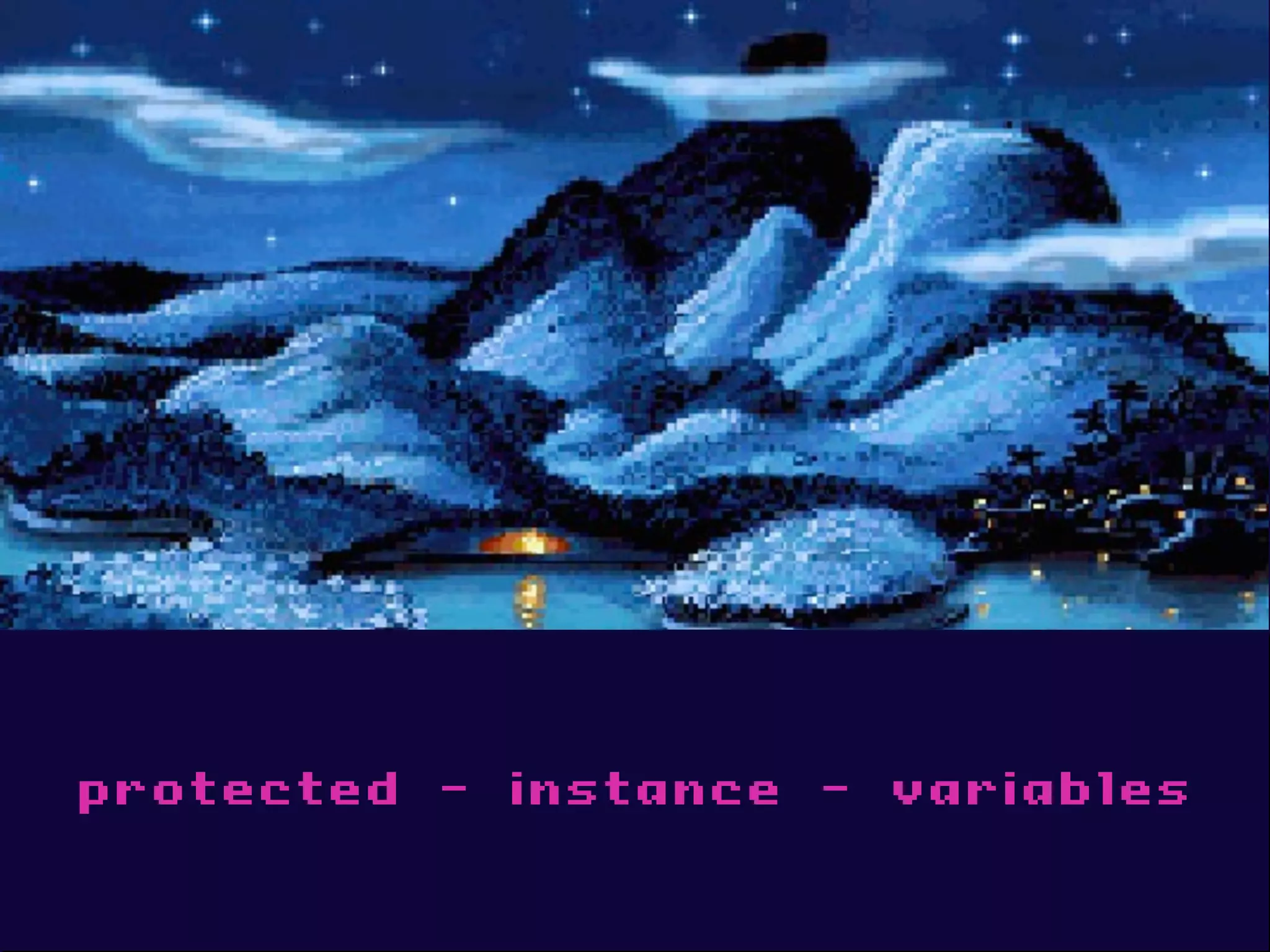 protected - instance - variables
 