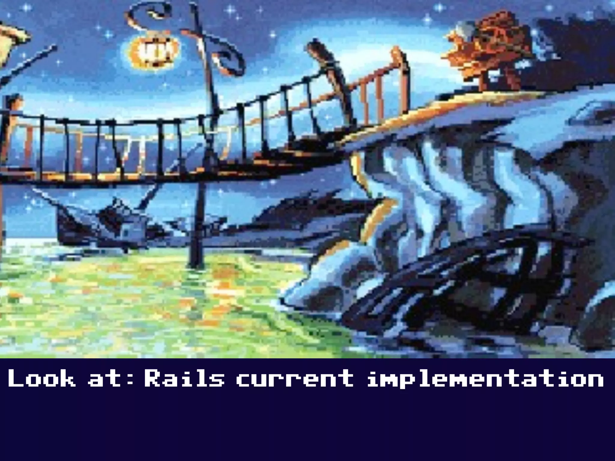 Look at: Rails current implementation
 