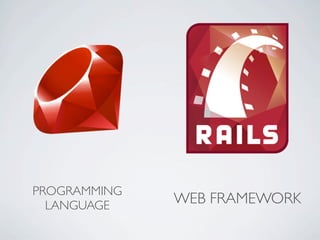 PROGRAMMING
  LANGUAGE    WEB FRAMEWORK
 