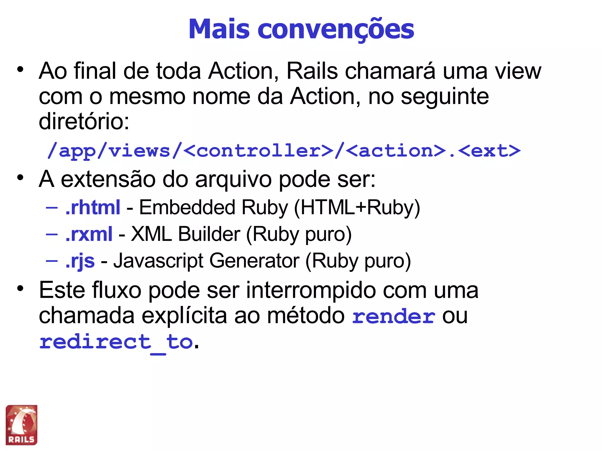 Ruby On Rails Regis