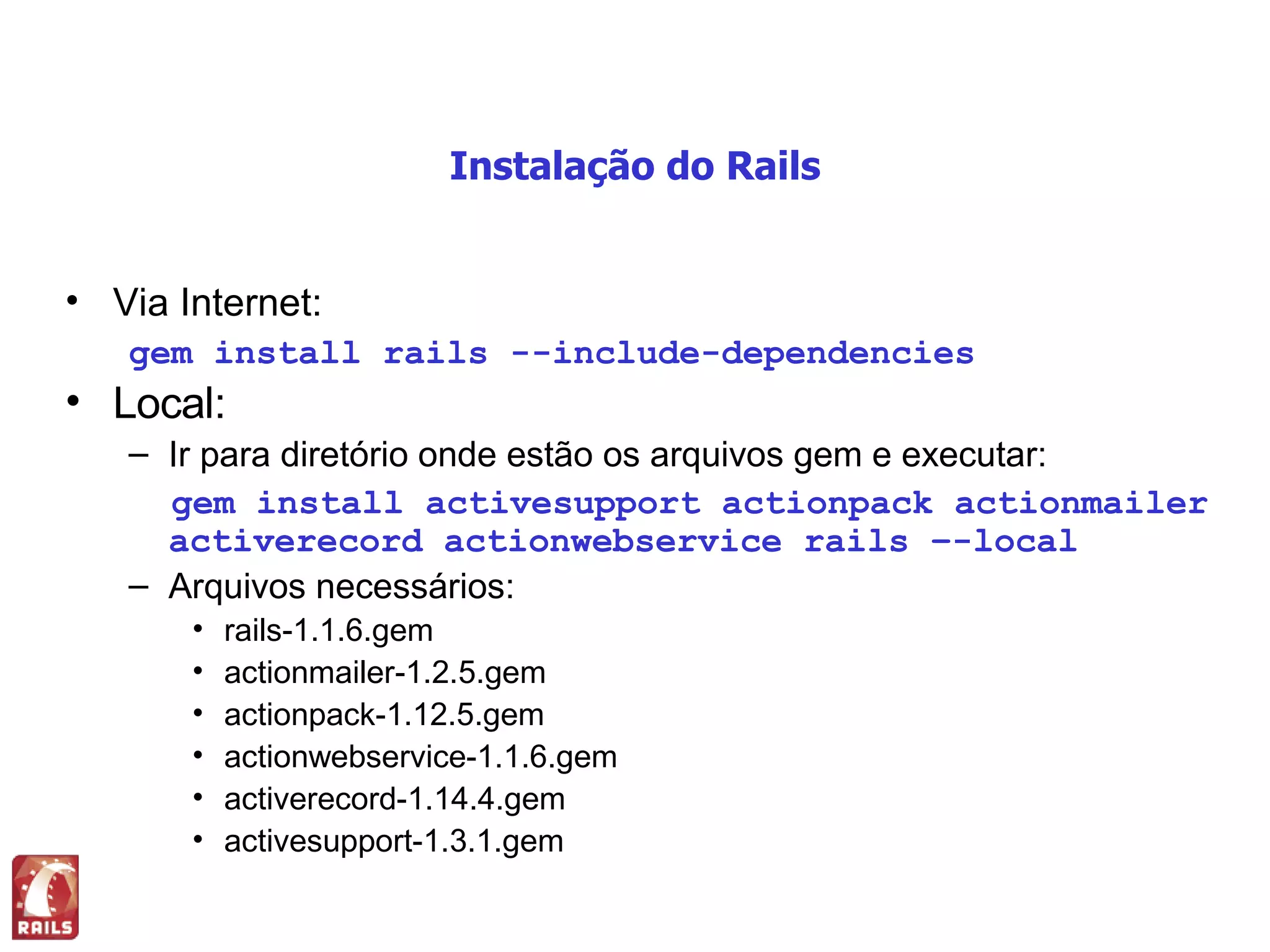 Ruby On Rails Regis