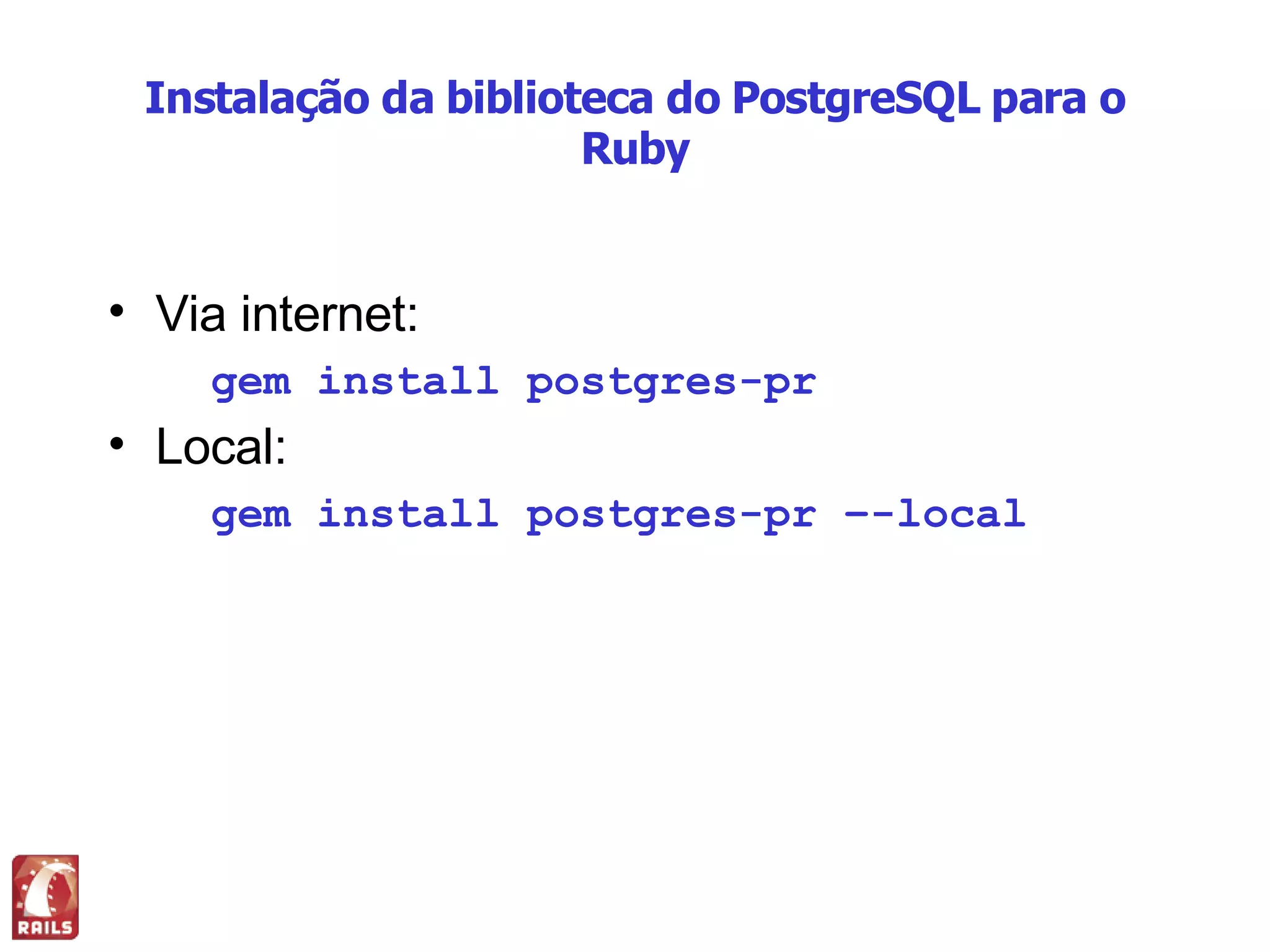 Ruby On Rails Regis