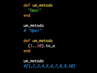ruby - programar é divertido