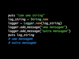 ruby - programar é divertido