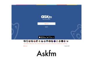 Askfm
 