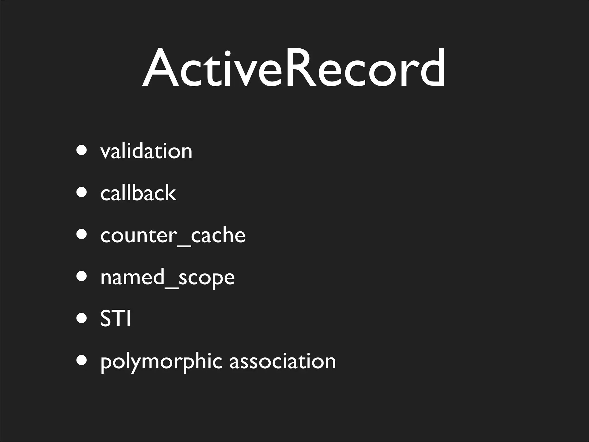 OSDC 2009 Rails Turtorial
