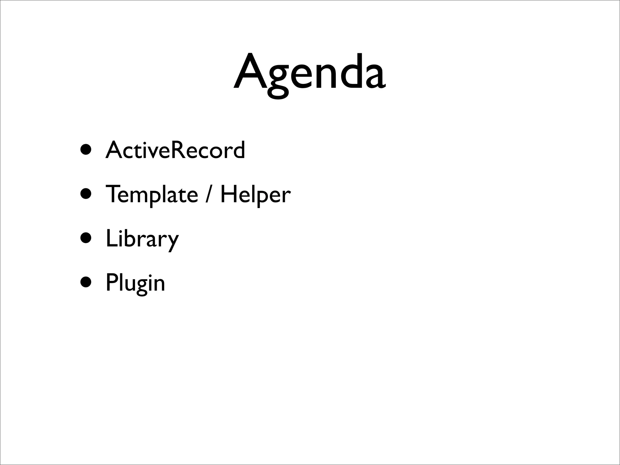 OSDC 2009 Rails Turtorial