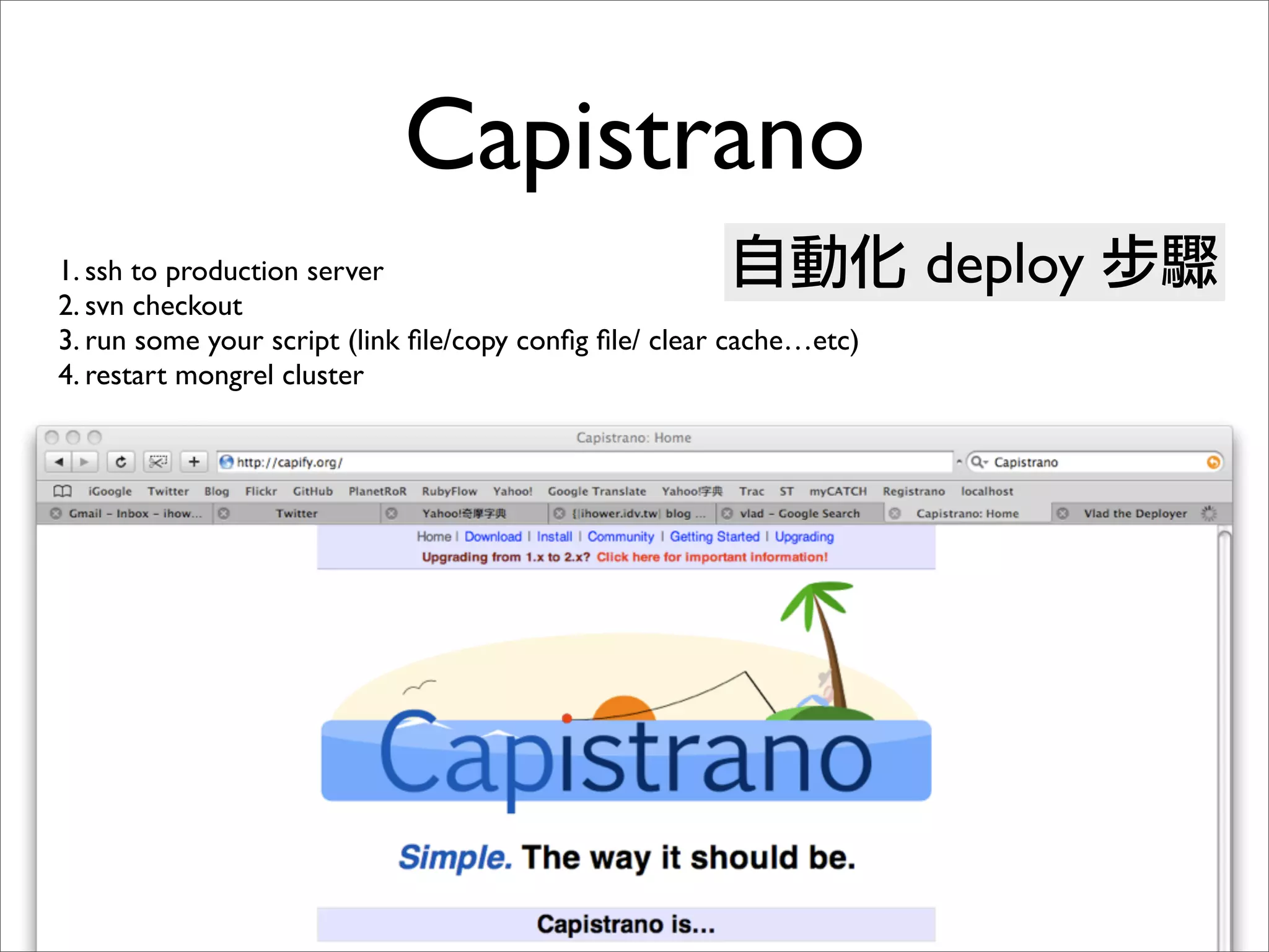 OSDC 2009 Rails Turtorial