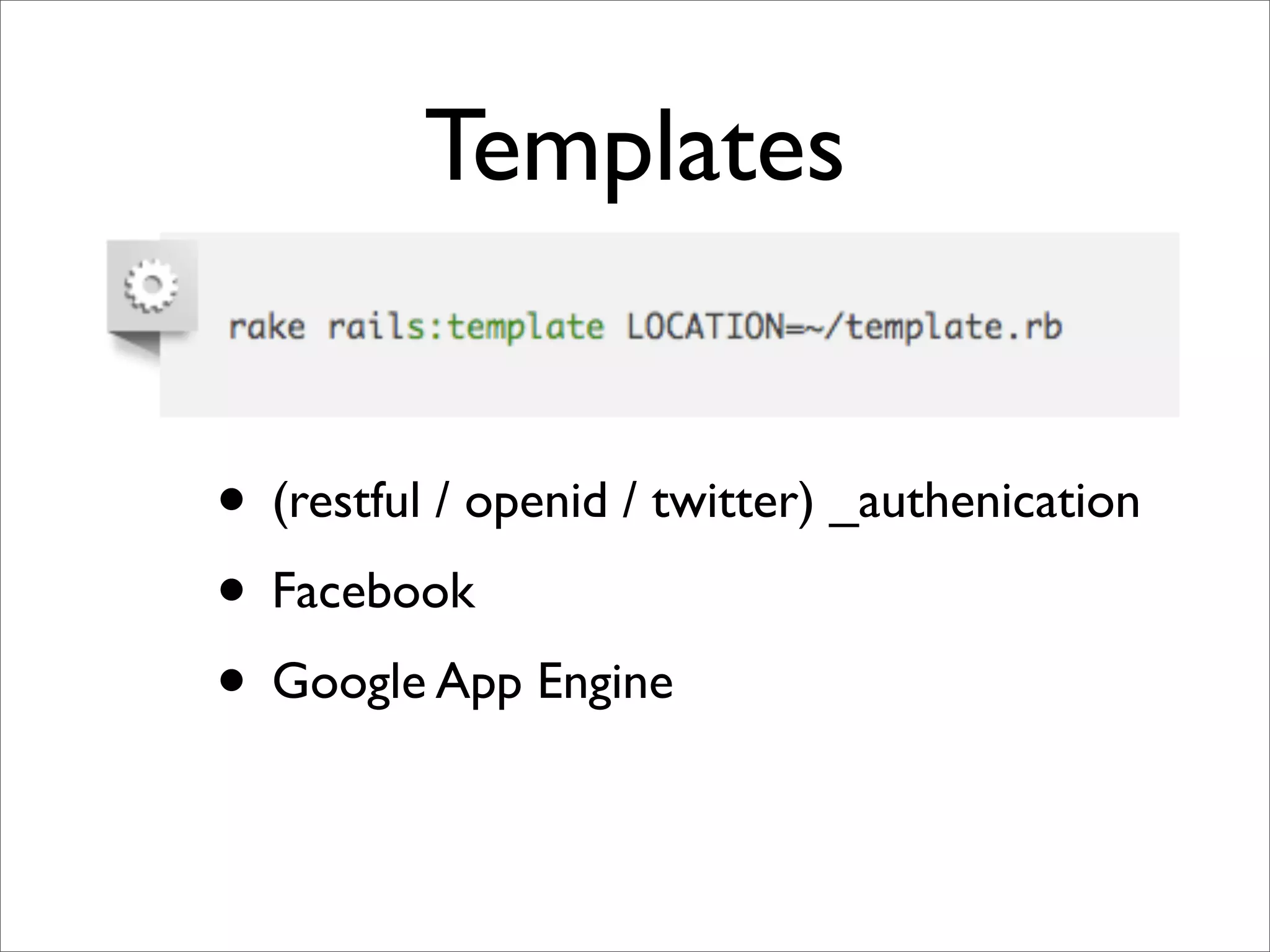 OSDC 2009 Rails Turtorial