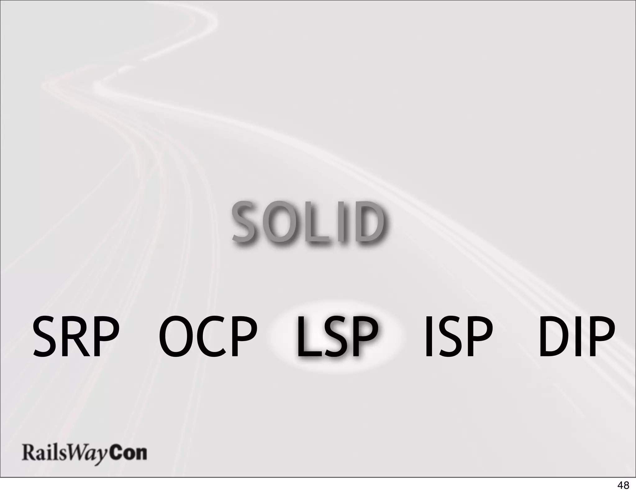 S OL I D

SRP OCP LSP ISP DIP

                      48
 