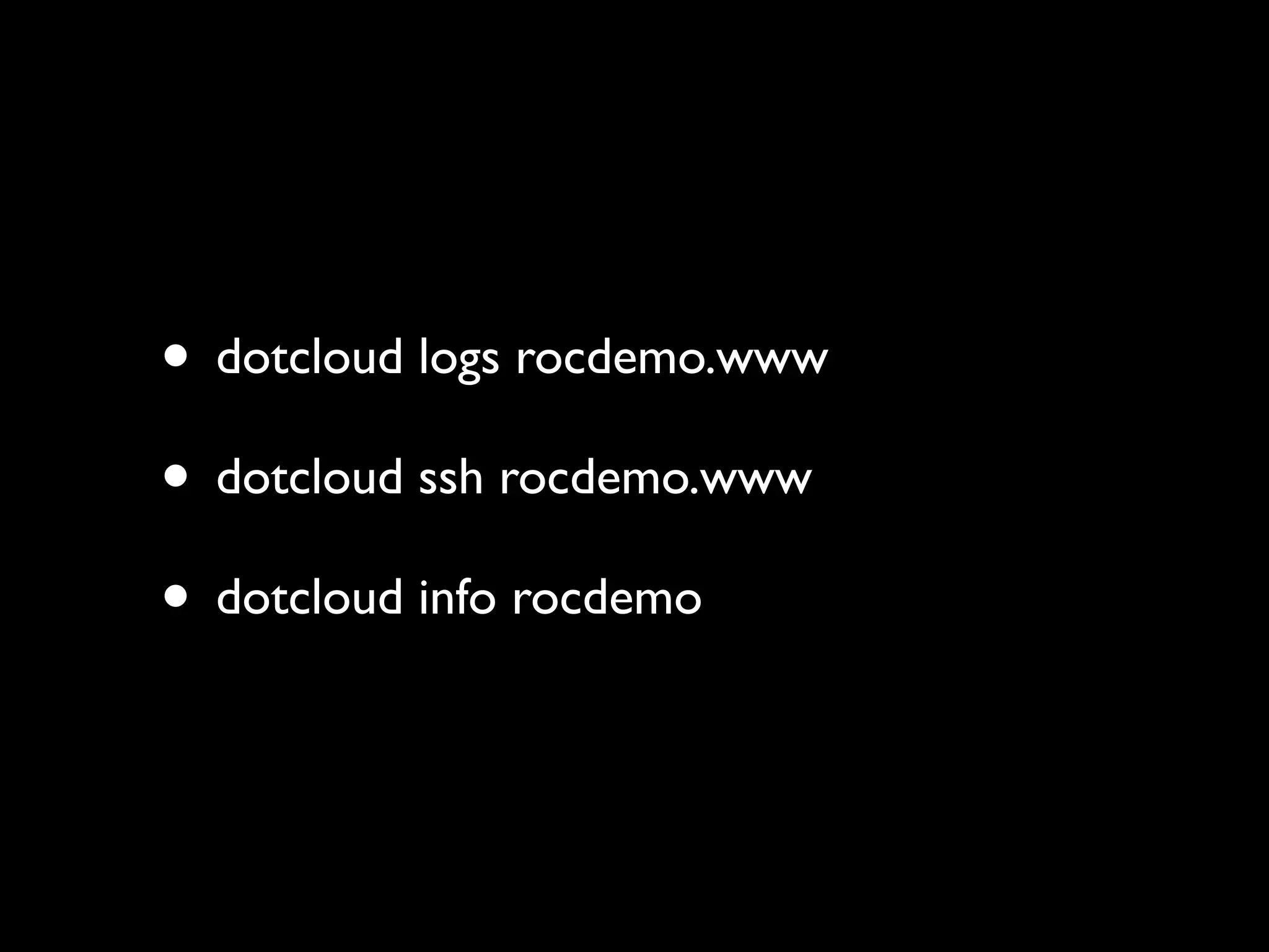 No Easy Way to Host in China :( • Amazon EC2 • Linode • DotCloud • Heroku 