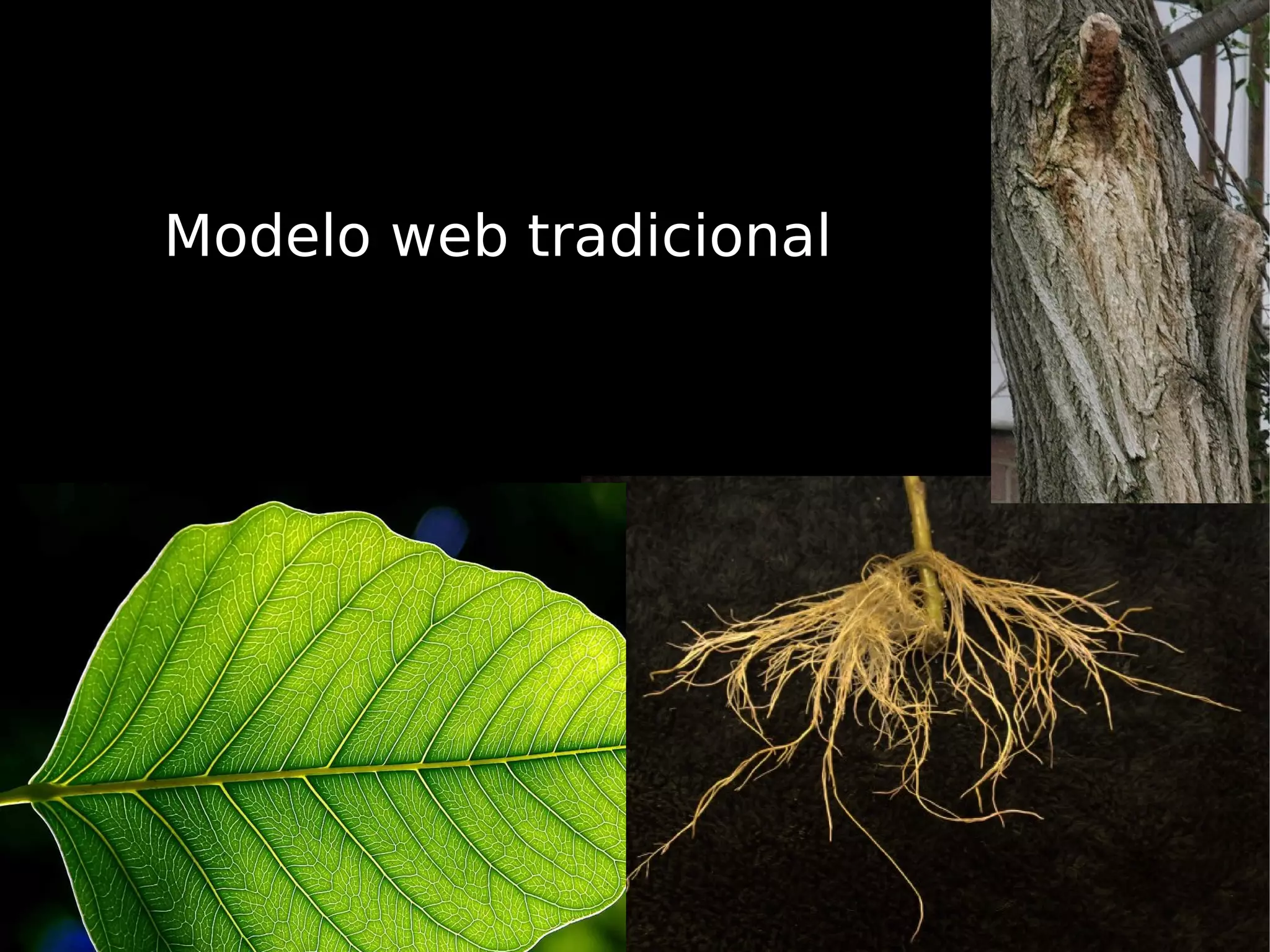 Modelo web tradicional
 