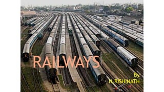 RAILWAYS
By
N.RISHINATH
 