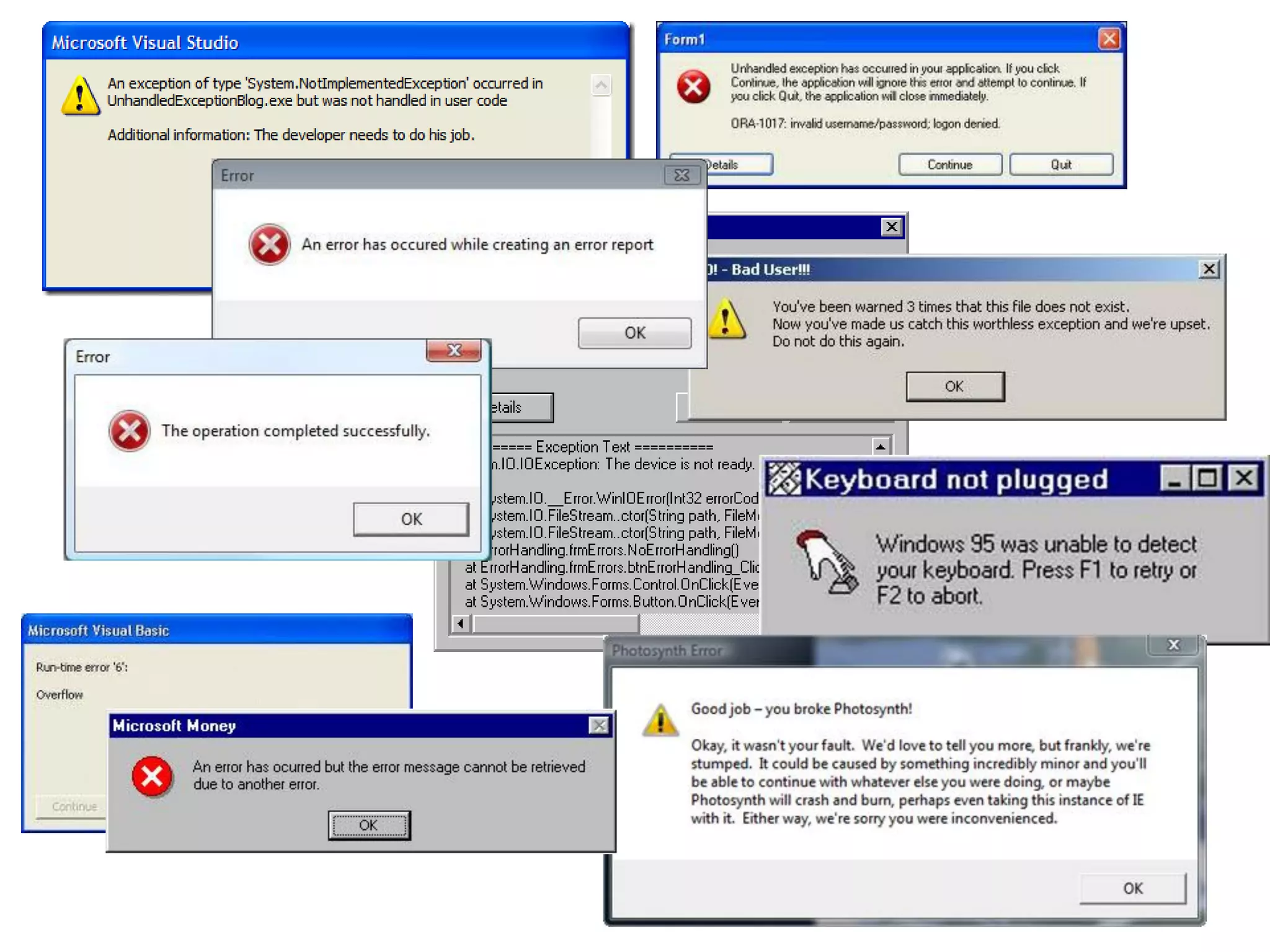 “A program is a spell cast over a
computer, turning input
into error messages”
 