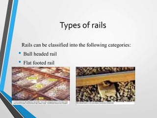 All Types Of Rails Railway engineering | PPTX