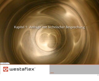 Kapitel 1: Anfrage mit technischer Besprechung




                       MENÜ
                                                 5
 