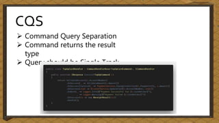 Railway Orientated Programming In C# | PPTX