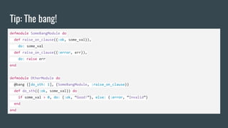 Railway Oriented Programming in Elixir | PDF