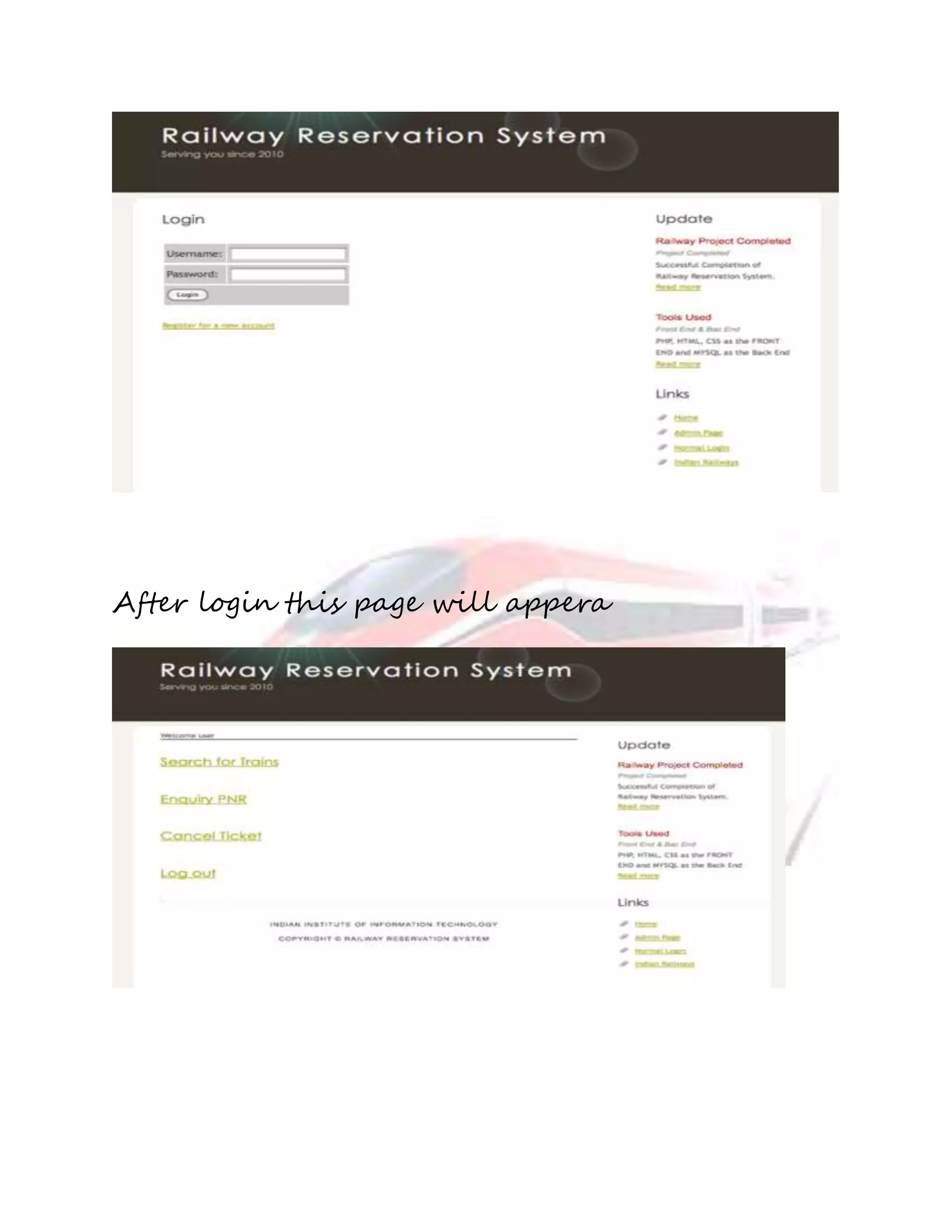 After login this page will appera 
 