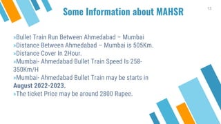 Bullet Train in India | PPTX