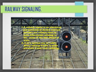 Railway signal | ODP