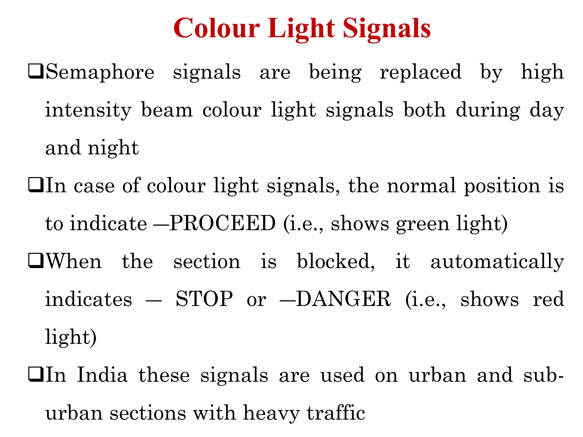 Indian Railway Signals & Systems | PDF