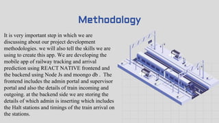 Methodology
It is very important step in which we are
discussing about our project development
methodologies. we will also...