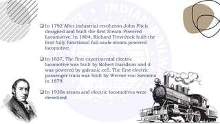Railway Transportation in India & Its Development.pptx