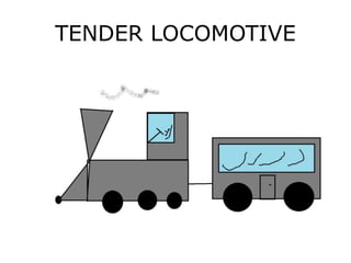 TENDER LOCOMOTIVE
 