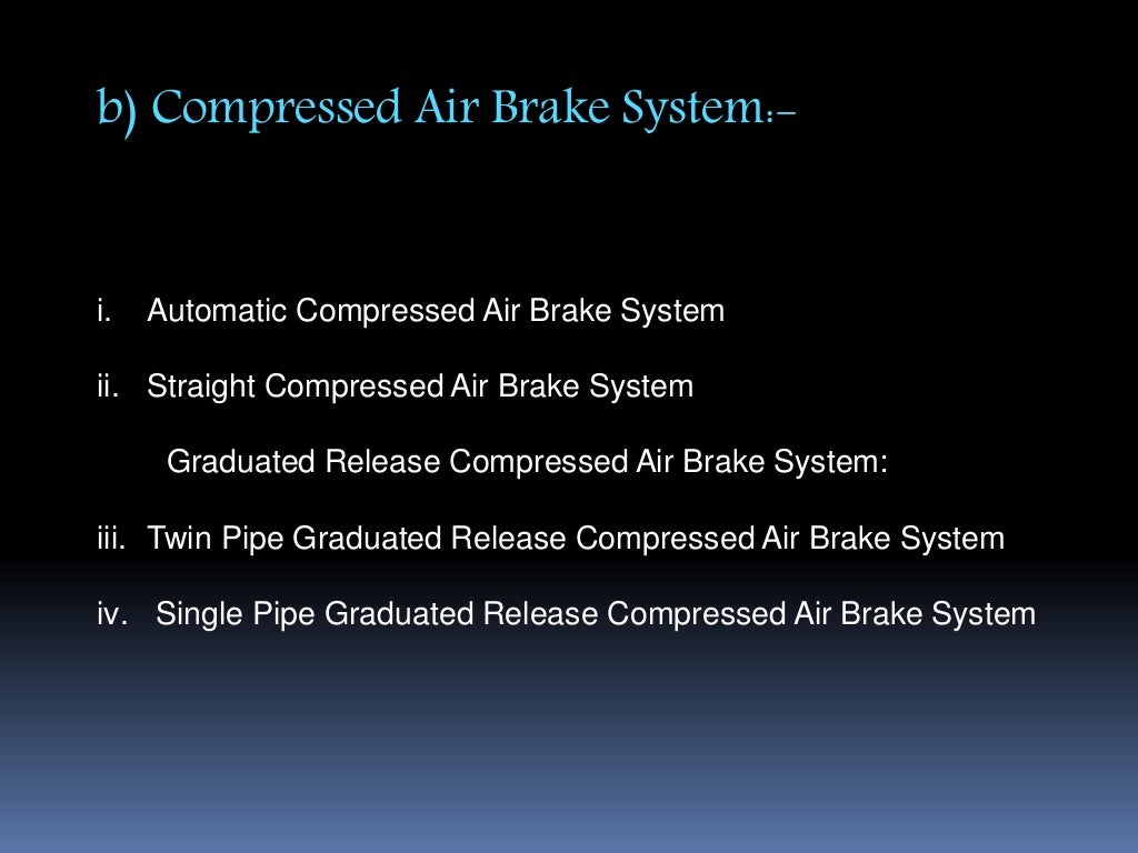 Railway wagon braking system ppt