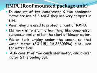 Ac Rmpu Railway workshop jodhpur | PPTX