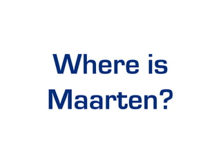 Raimo van der Klein - MoMo #7 introduction