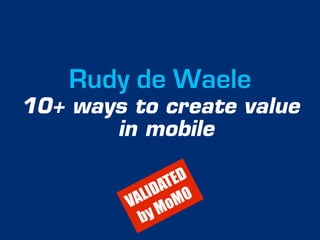 Raimo van der Klein - MoMo #7 introduction