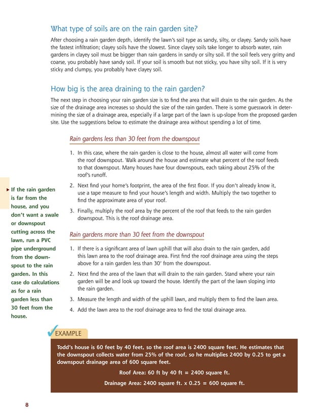 Wisconsin Rain Gardens A How to Manual for Homeowners