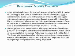 Specification
This sensor module uses good quality of double-sided material. Anti-conductivity
& oxidation with long time ...