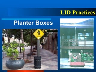 Planter Boxes LID Practices 