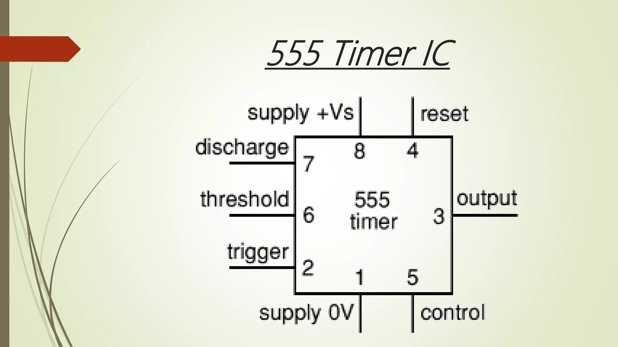 555 Timer IC
 